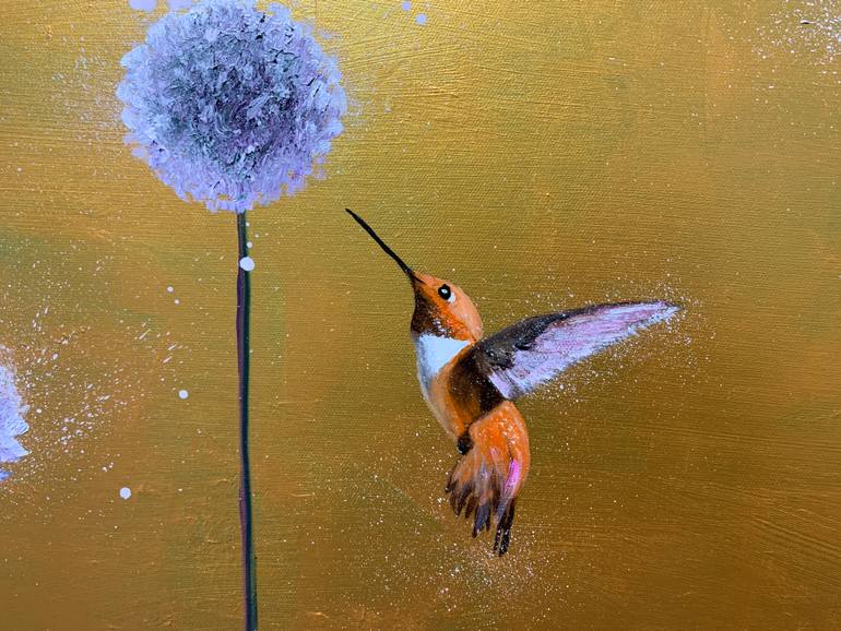 Original Impressionism Animal Painting by Laure Bury