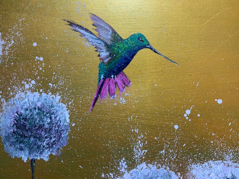 Original Impressionism Animal Painting by Laure Bury