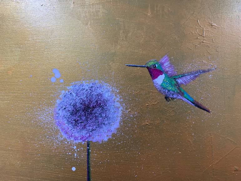 Original Impressionism Animal Painting by Laure Bury