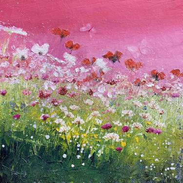 Original Floral Paintings by Laure Bury