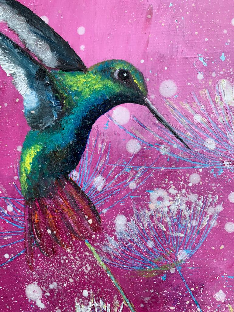 Original Figurative Animal Painting by Laure Bury