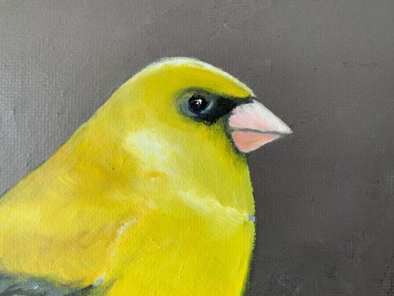 Original Impressionism Animal Painting by Laure Bury