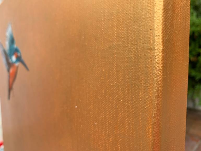 Original Expressionism Animal Painting by Laure Bury