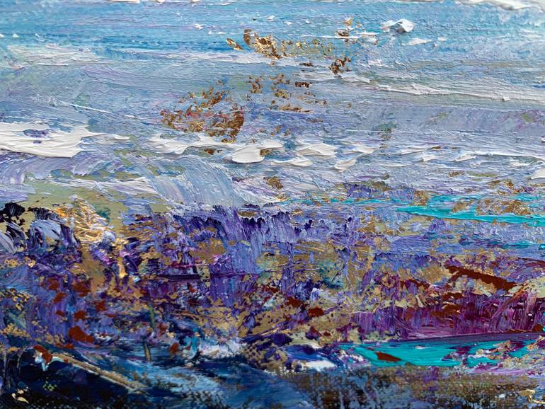 Original Contemporary Seascape Painting by Laure Bury