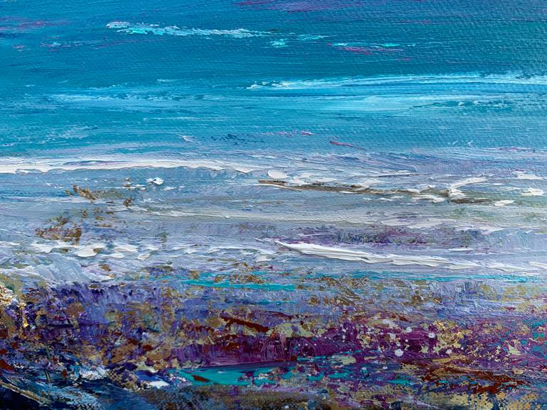Original Contemporary Seascape Painting by Laure Bury