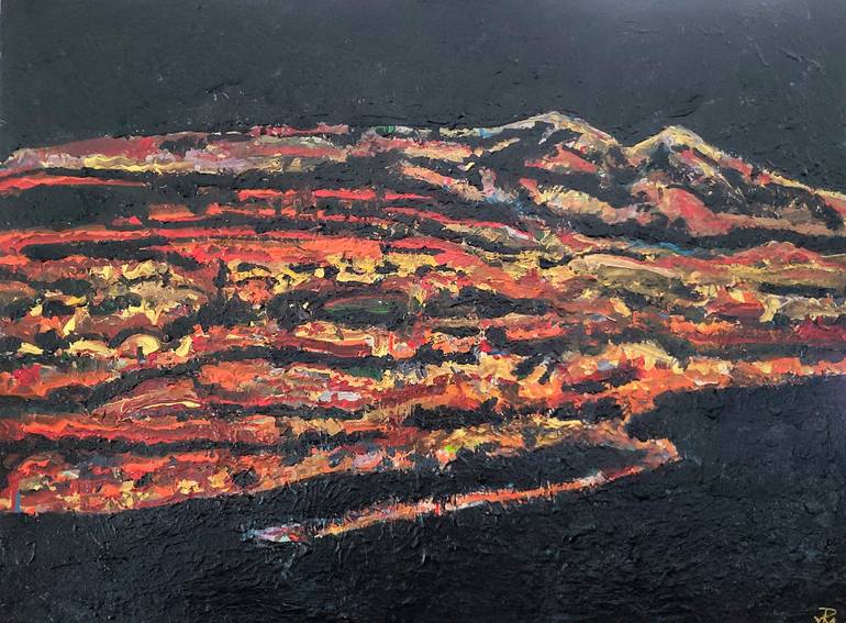 Print of Abstract Landscape Paintings by Andrew Walaszek