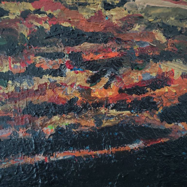 Original Abstract Landscape Painting by Andrew Walaszek