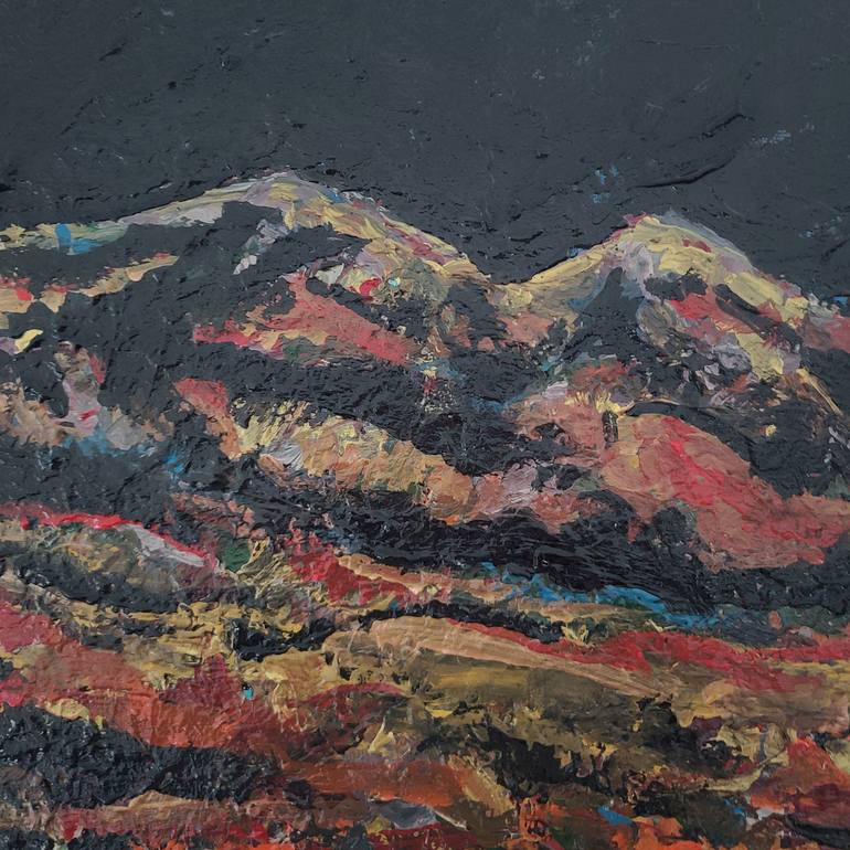 Original Abstract Landscape Painting by Andrew Walaszek