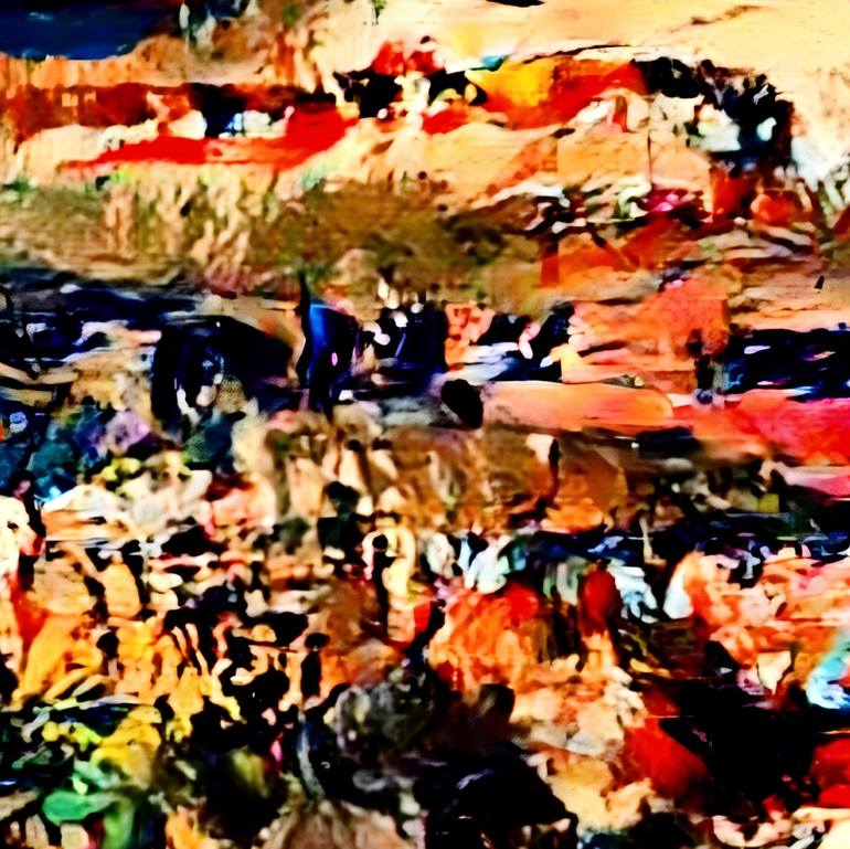 Original Abstract Expressionism Abstract Digital by Andrew Walaszek