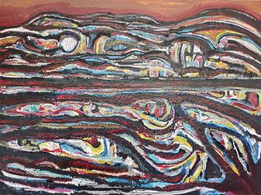 Original Abstract Expressionism Landscape Paintings by Andrew Walaszek