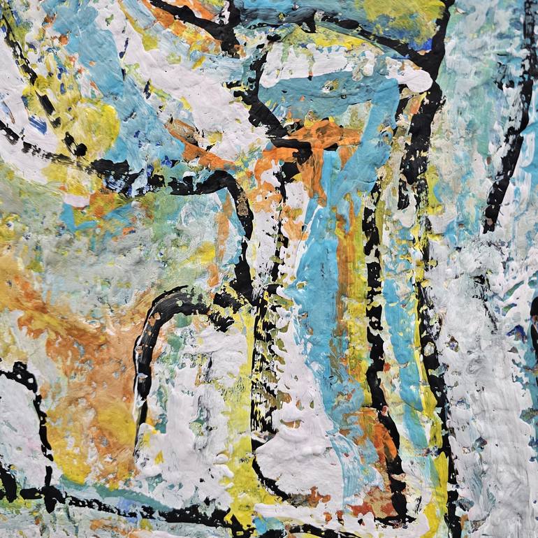 Original Abstract Expressionism Abstract Painting by Andrew Walaszek