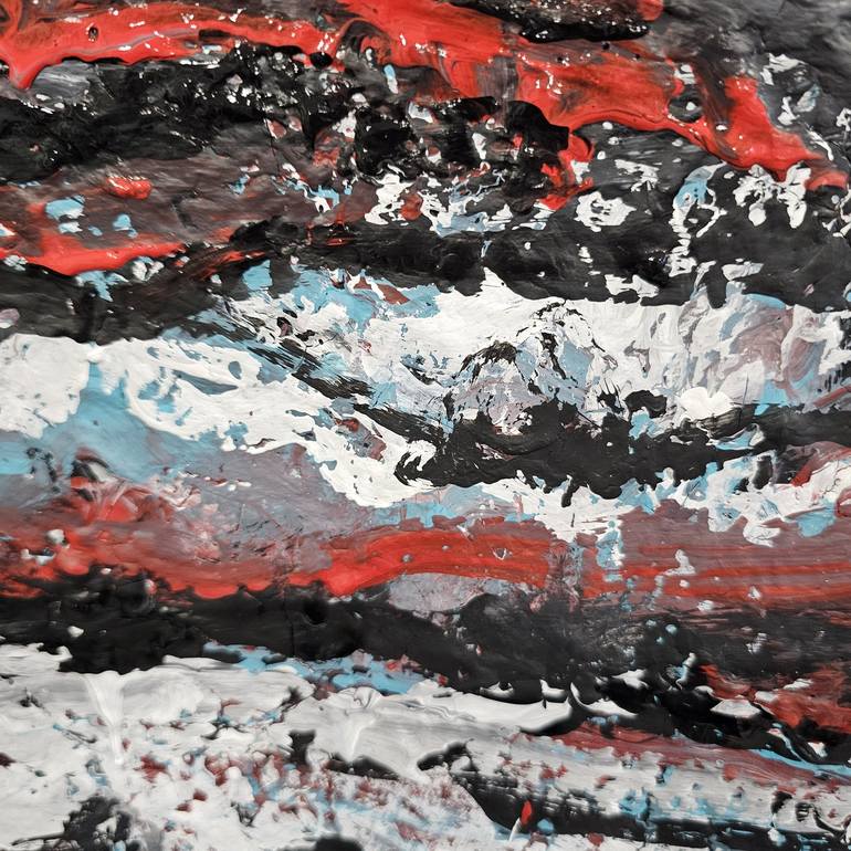 Original Abstract Expressionism Landscape Painting by Andrew Walaszek