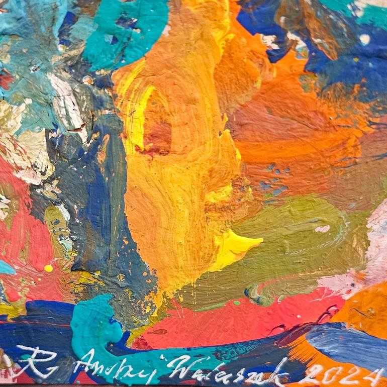 Original Abstract Painting by Andrew Walaszek