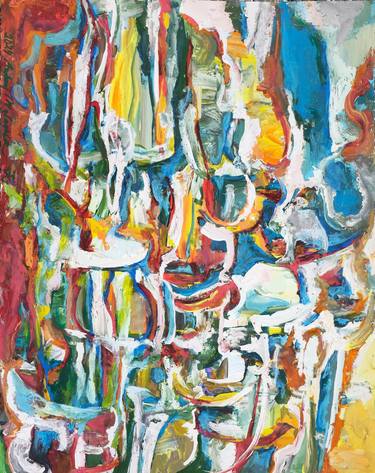 Original Abstract Expressionism Abstract Paintings by Andrew Walaszek