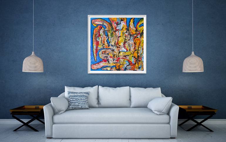 Original Abstract Expressionism Abstract Painting by Andrew Walaszek