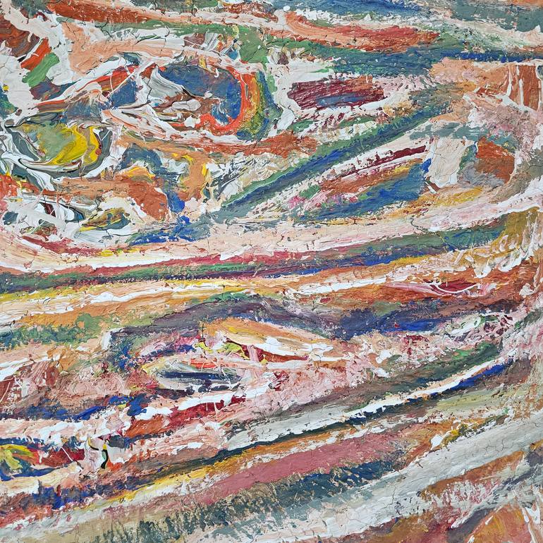 Original Abstract Expressionism Abstract Painting by Andrew Walaszek