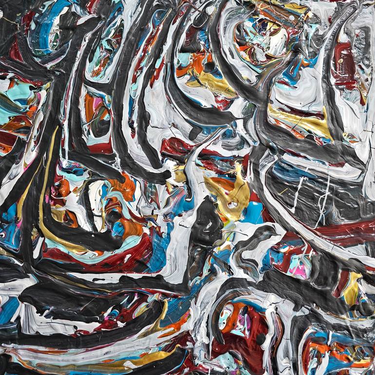 Original Abstract Painting by Andrew Walaszek