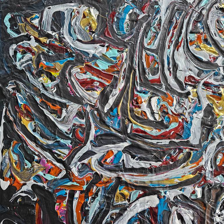 Original Abstract Painting by Andrew Walaszek