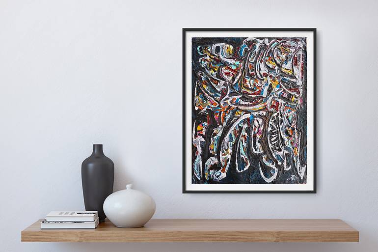 Original Abstract Painting by Andrew Walaszek