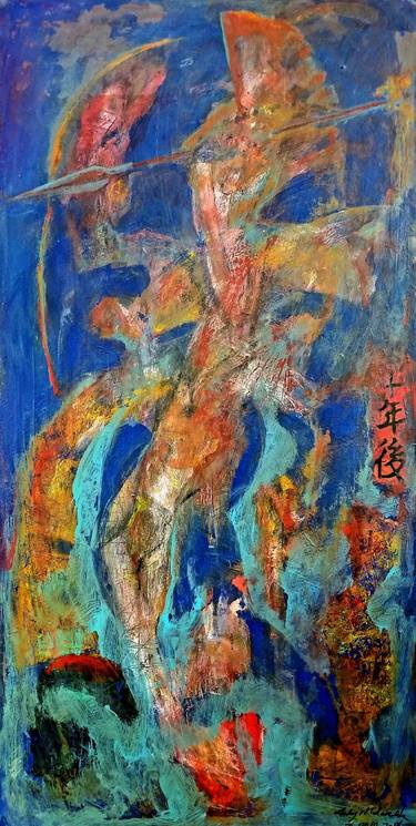 Original Abstract Expressionism Abstract Paintings by Andrew Walaszek