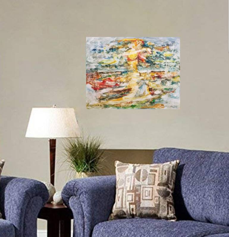 Original Abstract Landscape Painting by Andrew Walaszek