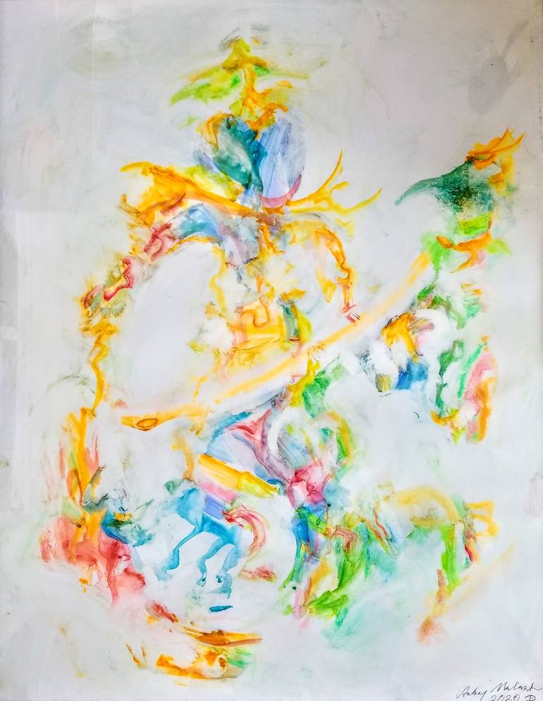 Print of Abstract Expressionism Abstract Paintings by Andrew Walaszek