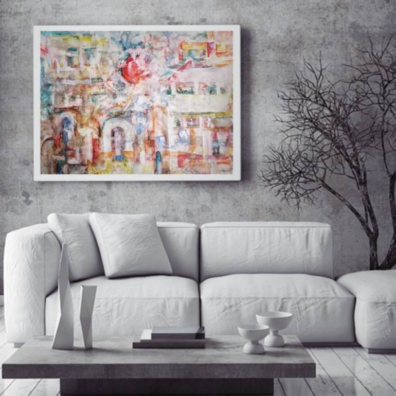 Original Modern Abstract Painting by Andrew Walaszek