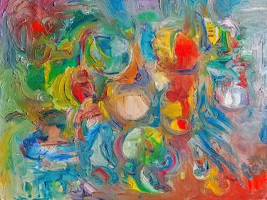 Original Abstract Paintings by Andrew Walaszek
