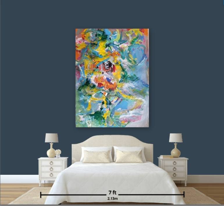 Original Abstract Expressionism Abstract Painting by Andrew Walaszek