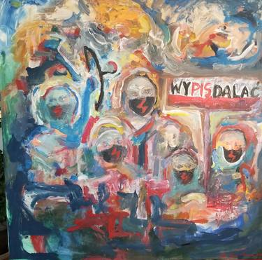 Print of Expressionism Politics Paintings by Andrew Walaszek