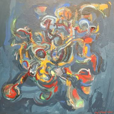 Original Abstract Expressionism Abstract Paintings by Andrew Walaszek