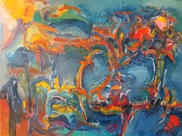 Original Expressionism Abstract Paintings by Andrew Walaszek