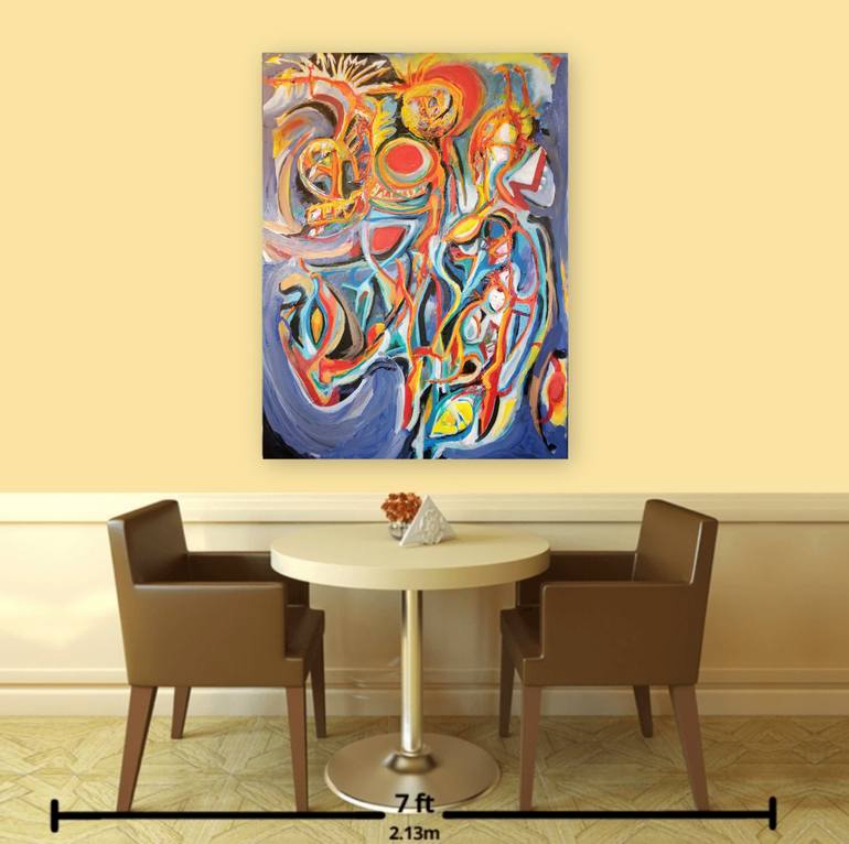 Original Abstract Painting by Andrew Walaszek