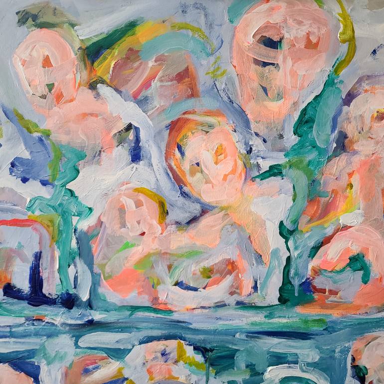Original Expressionism People Painting by Andrew Walaszek