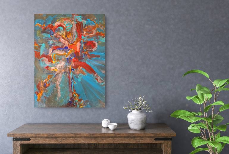 Original Abstract Painting by Andrew Walaszek