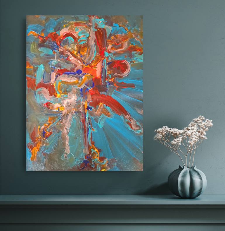 Original Abstract Painting by Andrew Walaszek