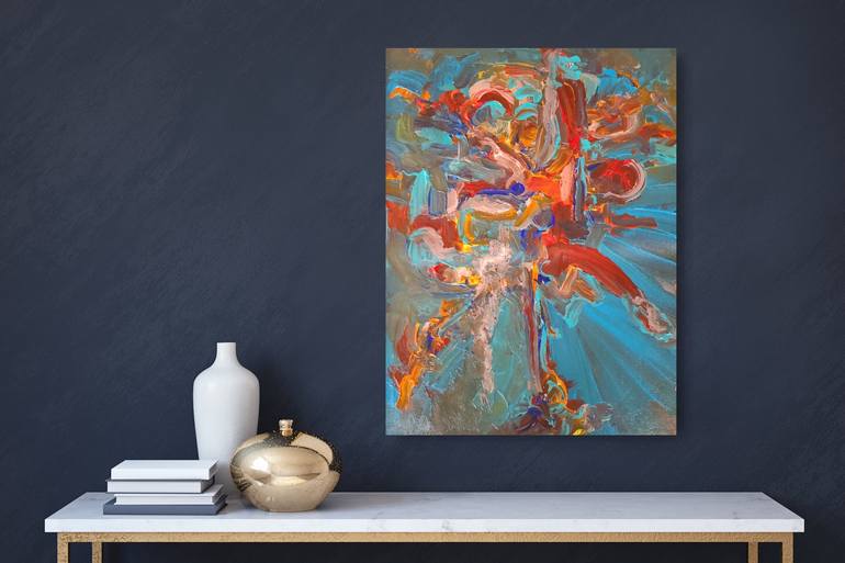 Original Abstract Painting by Andrew Walaszek