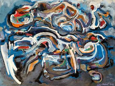 Original Expressionism Abstract Paintings by Andrew Walaszek