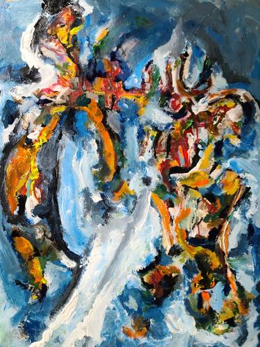 Original Abstract Expressionism Abstract Paintings by Andrew Walaszek