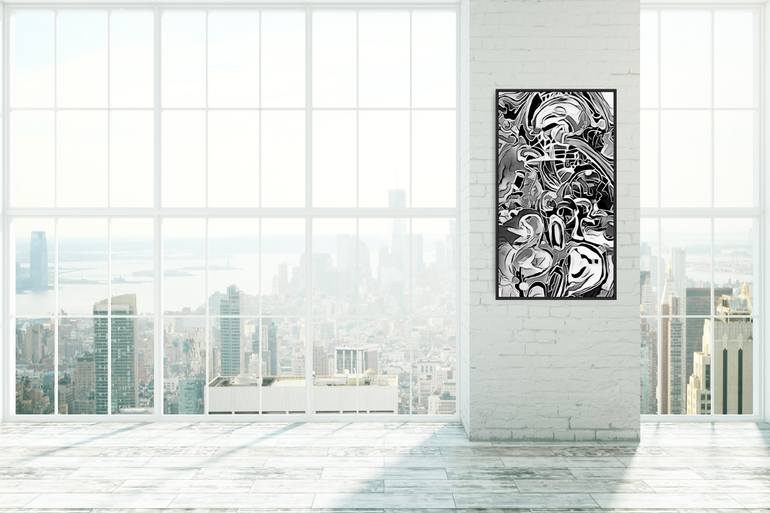 Original Expressionism Abstract Mixed Media by Andrew Walaszek