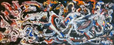 Original Abstract Expressionism Abstract Paintings by Andrew Walaszek