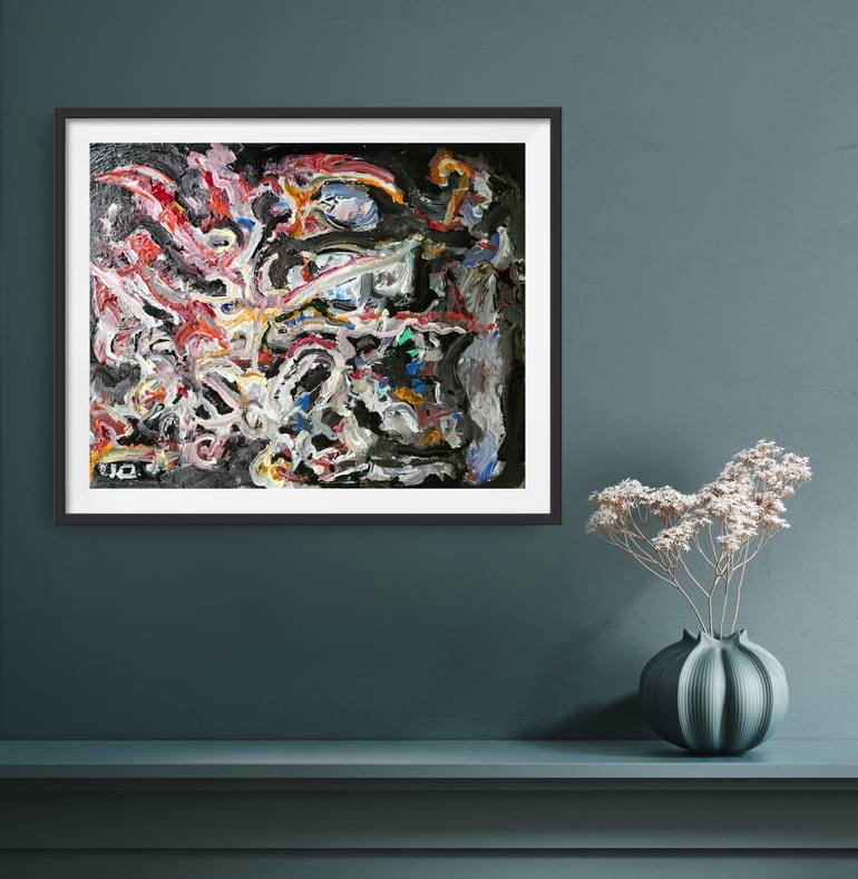 Original Abstract Painting by Andrew Walaszek