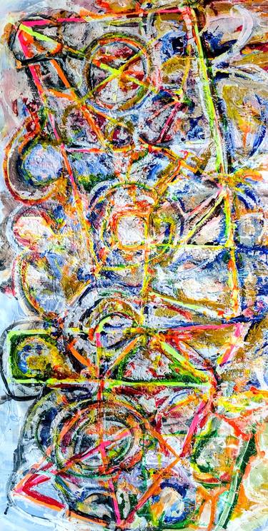 Original Abstract Expressionism Abstract Paintings by Andrew Walaszek