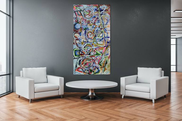 Original Abstract Painting by Andrew Walaszek