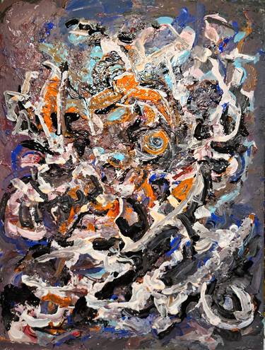 Original Abstract Expressionism Abstract Paintings by Andrew Walaszek