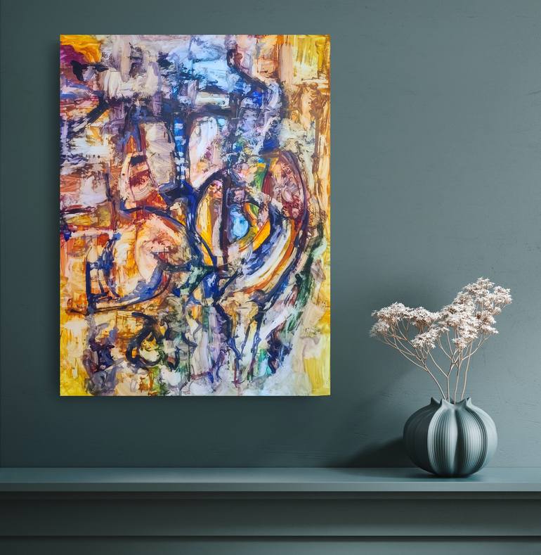 Original Abstract Painting by Andrew Walaszek