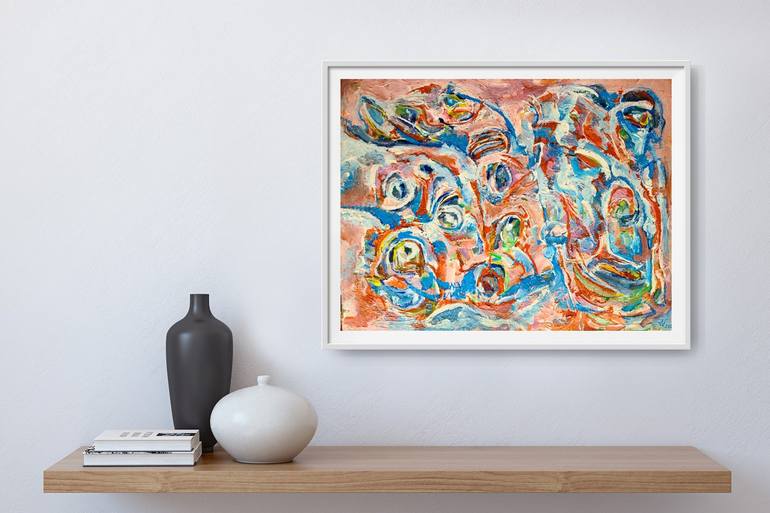 Original Abstract Painting by Andrew Walaszek