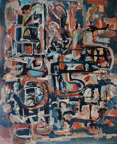 Original Abstract Paintings by Andrew Walaszek