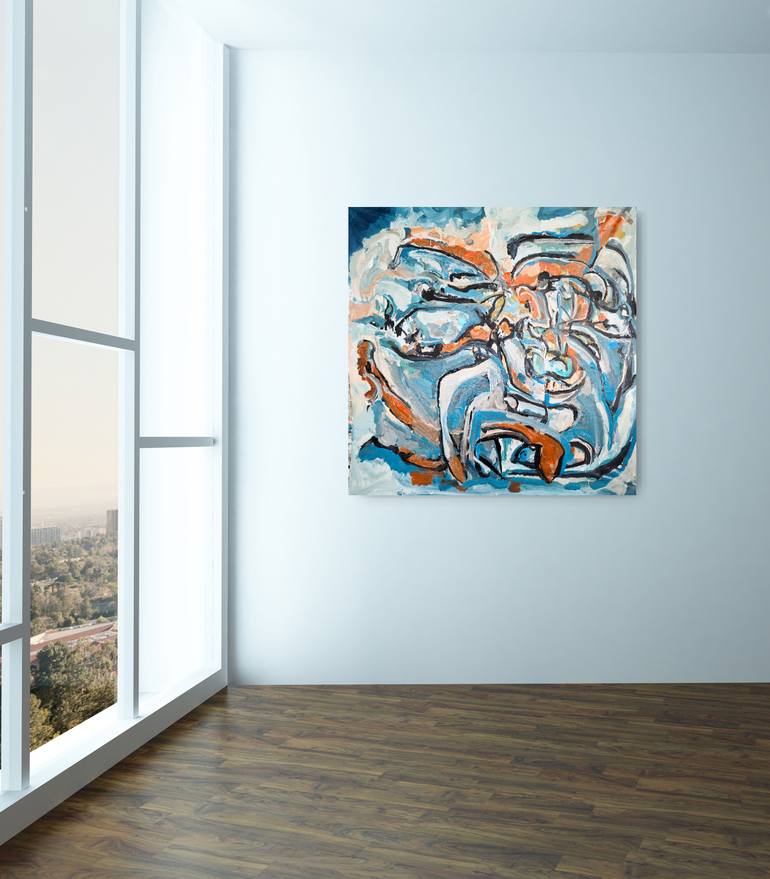 Original Abstract Expressionism Abstract Painting by Andrew Walaszek