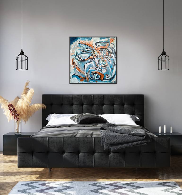 Original Abstract Expressionism Abstract Painting by Andrew Walaszek